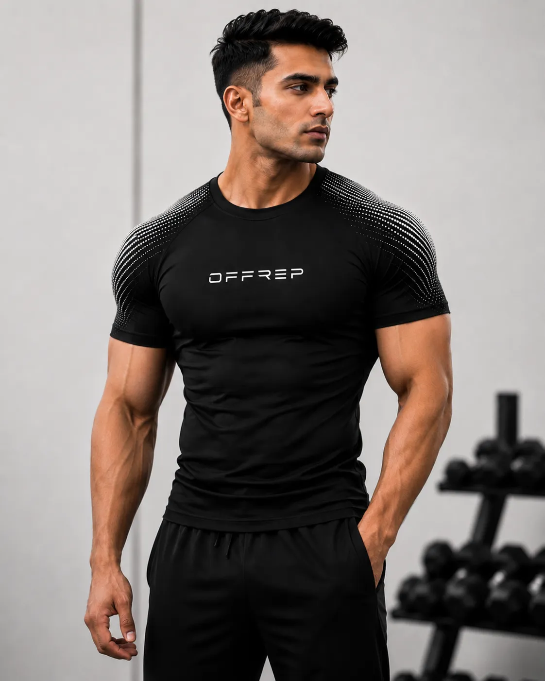Performance Compression Tee - Black alternate view